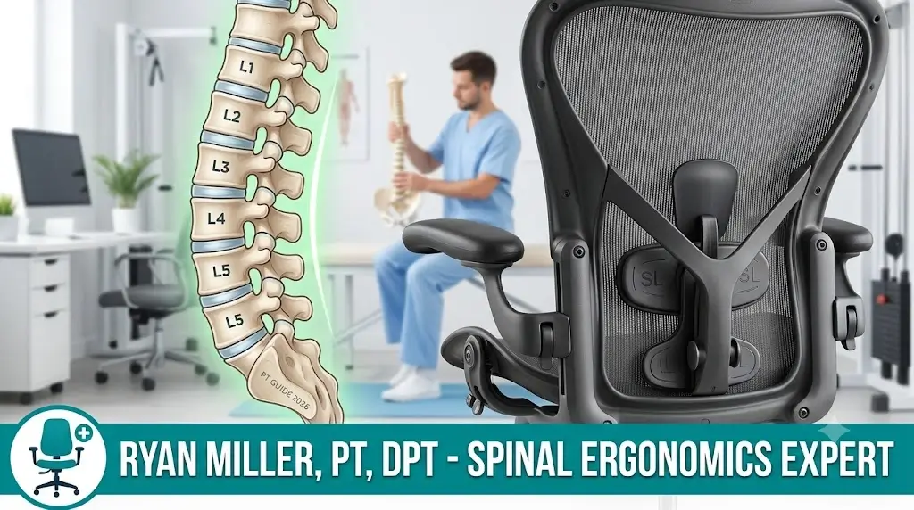 Best Ergonomic Office Chairs for Lower Back Pain (2026 Physical Therapist Guide)