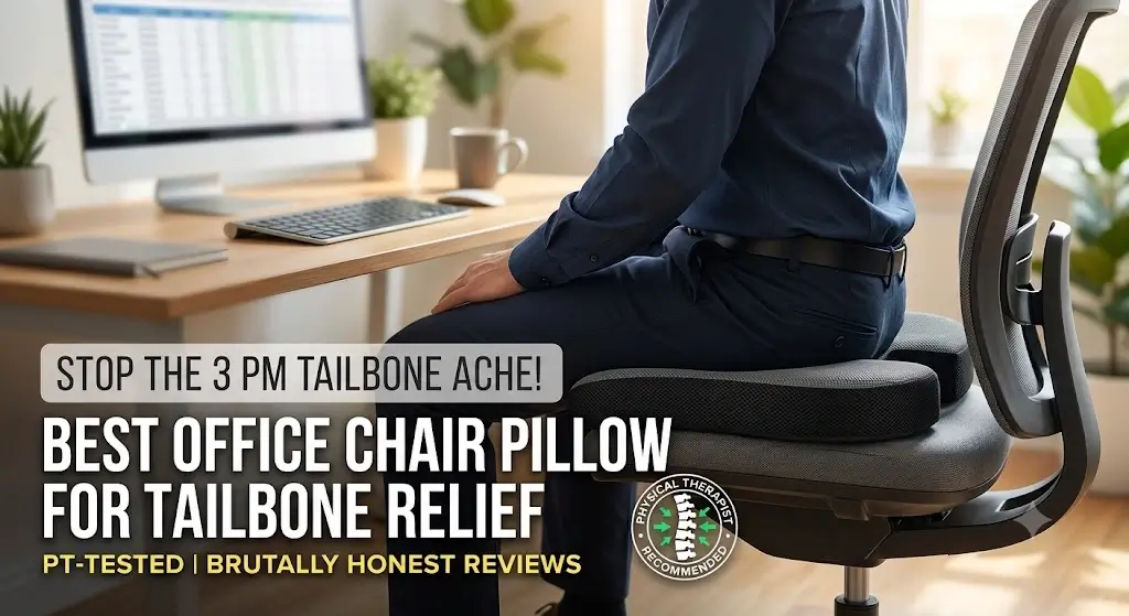 Best Office Chair Pillow for Tailbone Relief (2026 WFH Guide)
