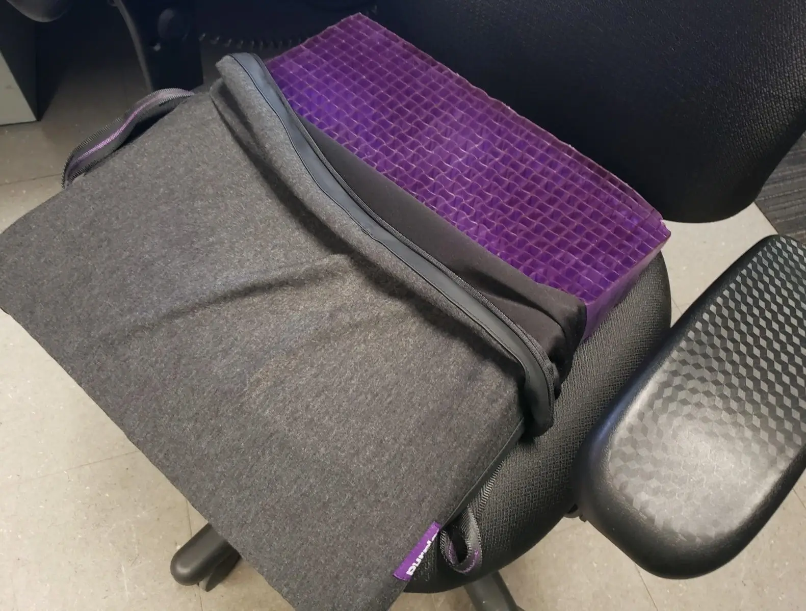 Purple Double Seat Cushion Review
