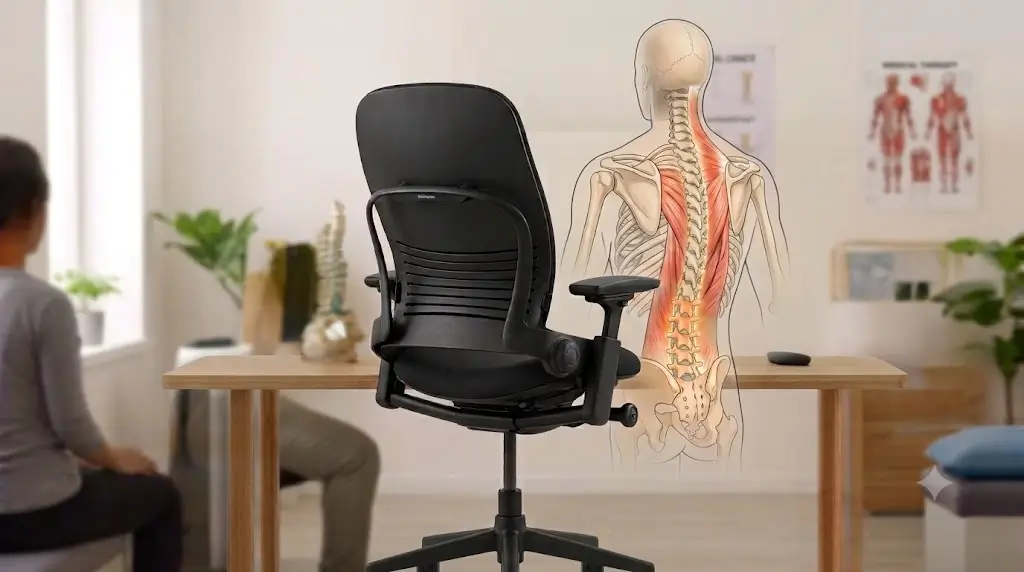 Steelcase Leap V2 Review Clinical 30-Day PT Test for Lumbar Strain