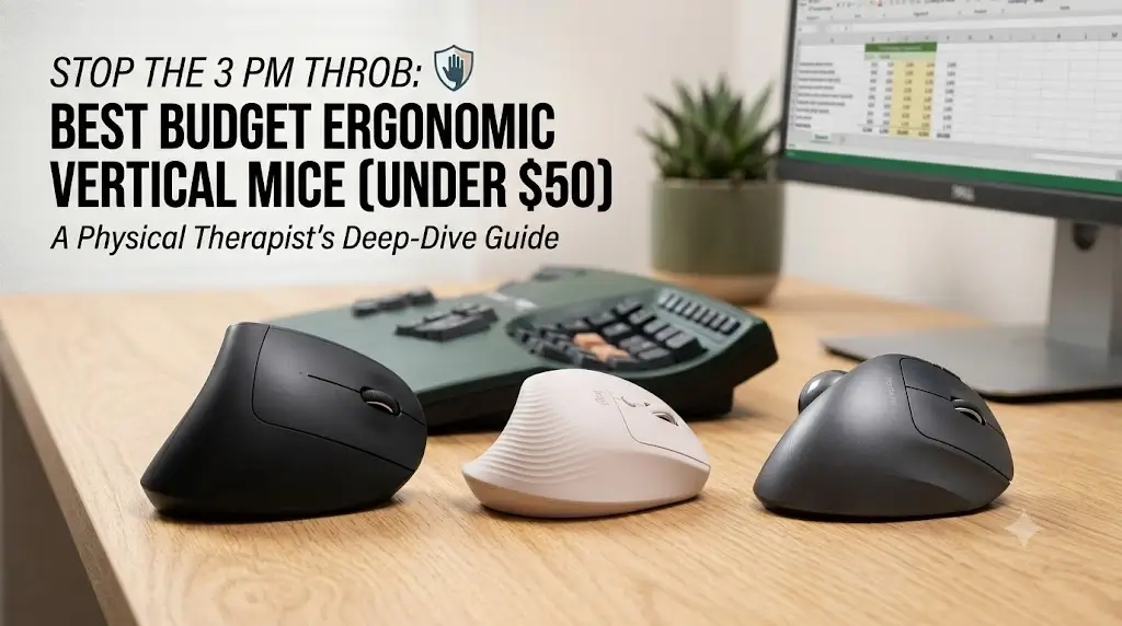 The 3 Best Budget Ergonomic Vertical Mice for 2026 Tested by Experts