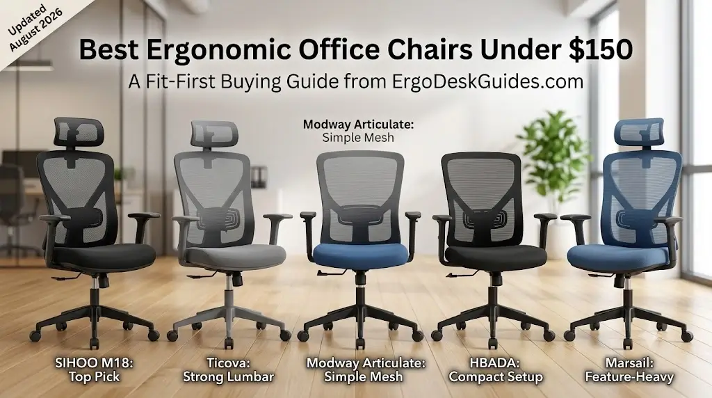 Best Ergonomic Office Chairs Under $150