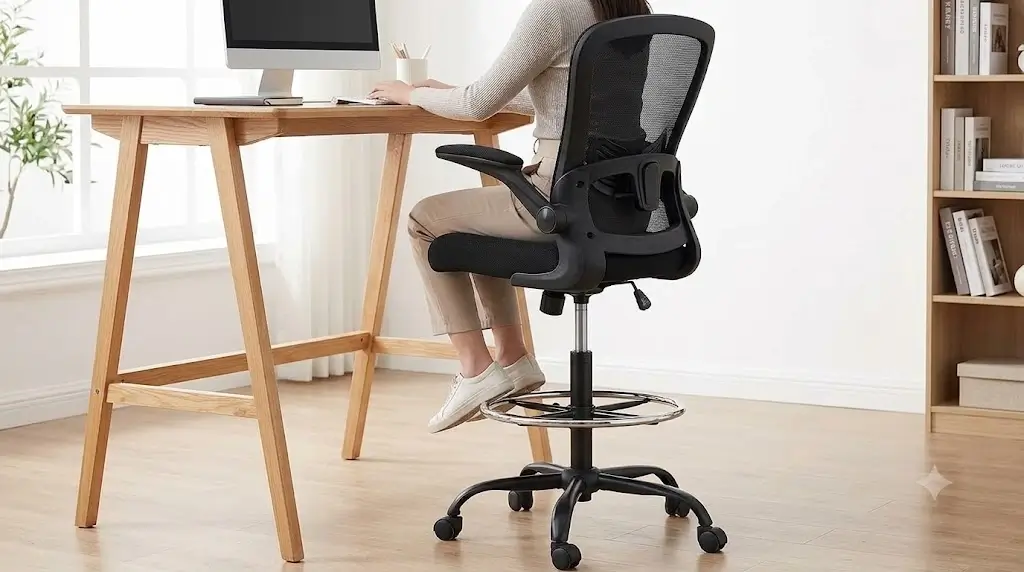Best Ergonomic Drafting Chairs for Standing Desks - ErGear Drafting Chair