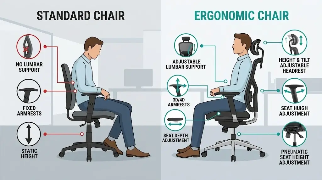 How to Choose the Right Ergonomic Chair: The Complete Buying Framework