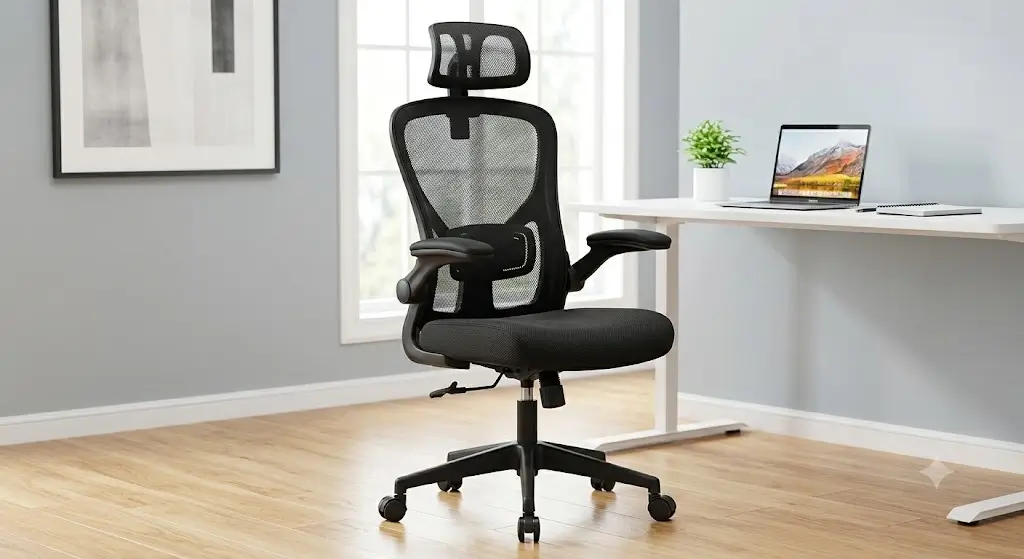 SIHOO M18 ergonomic office chair featuring 2D lumbar adjustment and breathable mesh backrest
